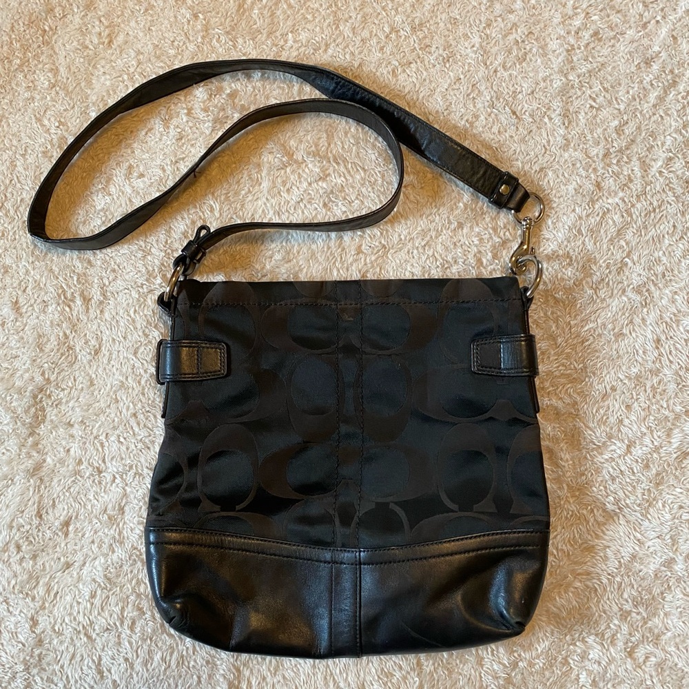 Coach Black Crossbody Bag - Picture 3 of 5
